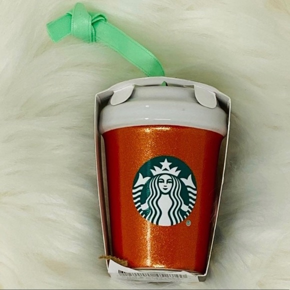Starbucks Iridescent Red To Go Cup Ornament - Picture 1 of 8